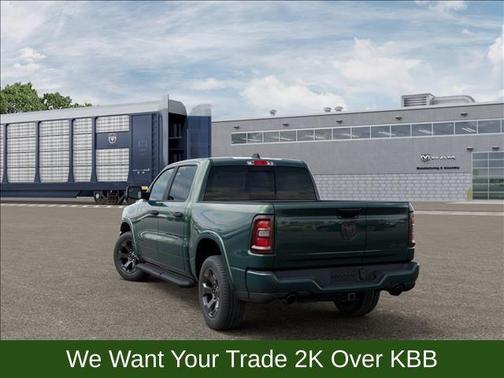 Serrano Green Metallic 2026 RAM 1500 Big Horn/Lone Star