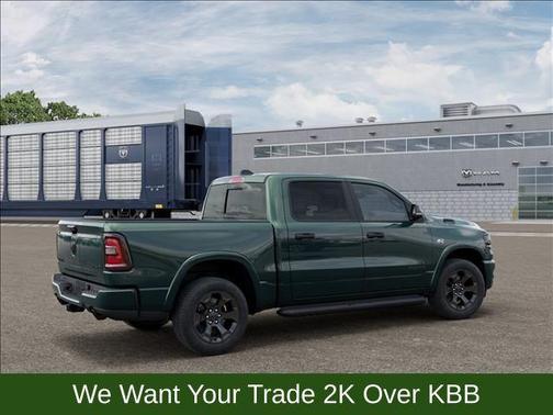 Serrano Green Metallic 2026 RAM 1500 Big Horn/Lone Star