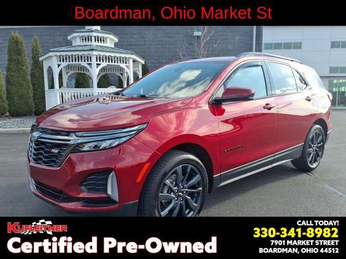 Radiant Red Tintcoat 2023 Chevrolet Equinox AWD RS