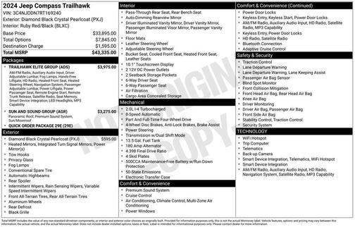 2024 Jeep Compass Trailhawk