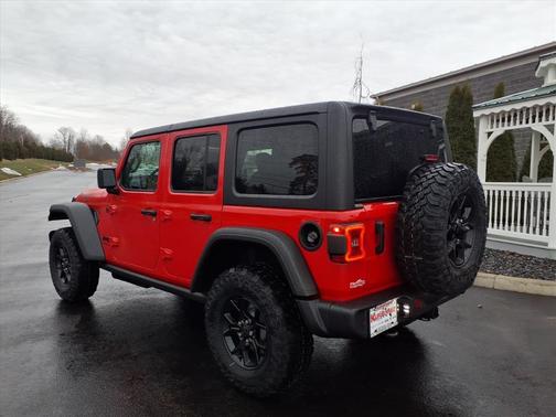 Firecracker Red Clearcoat 2026 Jeep Wrangler Willys