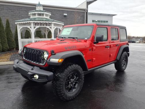 Firecracker Red Clearcoat 2026 Jeep Wrangler Willys