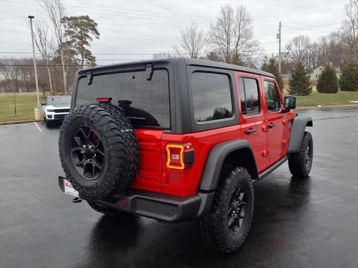 Firecracker Red Clearcoat 2026 Jeep Wrangler Willys