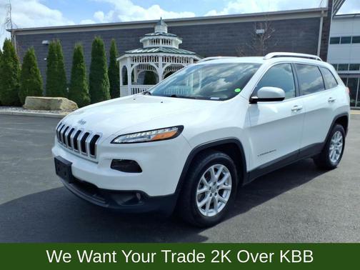 Bright White Clearcoat 2017 Jeep Cherokee Latitude