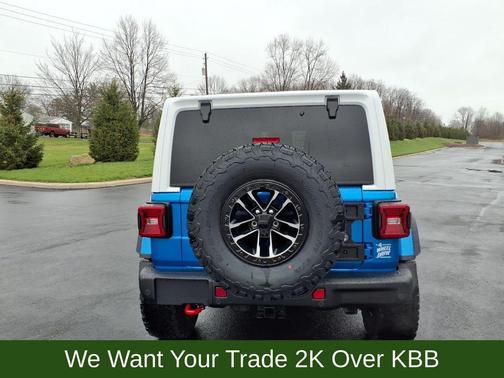 Hydro Blue Pearlcoat 2026 Jeep Wrangler Rubicon