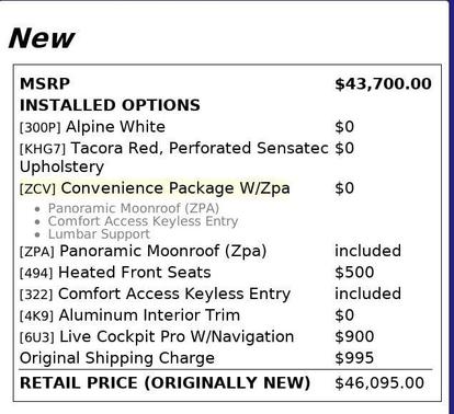 2022 BMW X3 sDrive30i