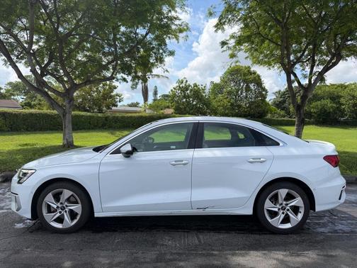 White 2024 Audi A3 Premium