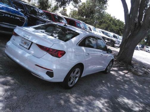 White 2024 Audi A3 Premium