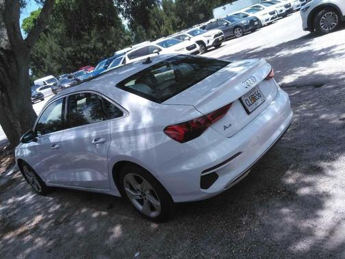 White 2024 Audi A3 Premium