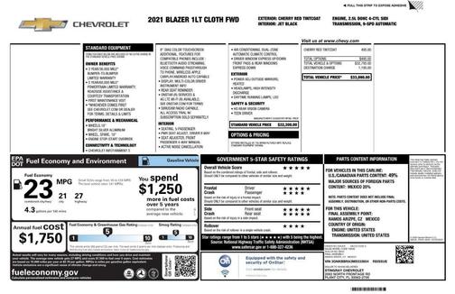 2021 Chevrolet Blazer 1LT