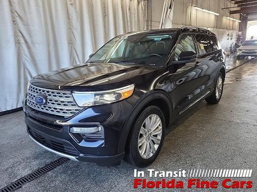 AGATE BLACK METALLIC 2021 Ford Explorer Limited
