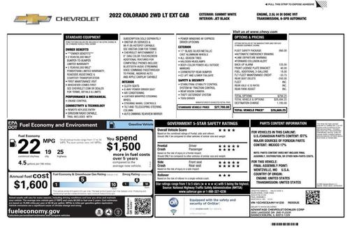 2022 Chevrolet Colorado LT