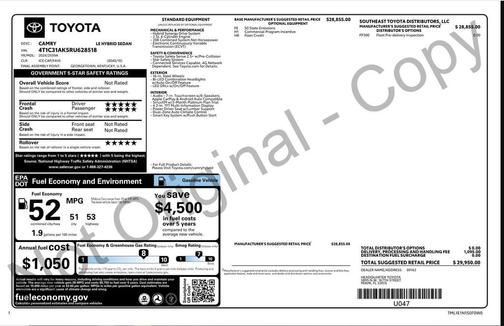2024 Toyota Camry LE