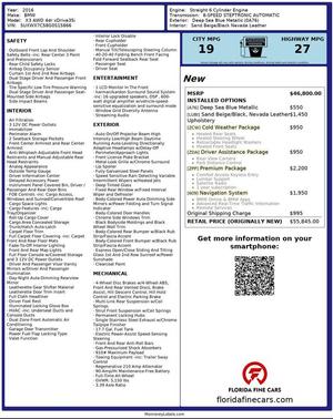 2016 BMW X3 xDrive35i