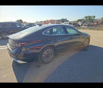 Carbon Blue 2025 Hyundai SONATA Hybrid SE