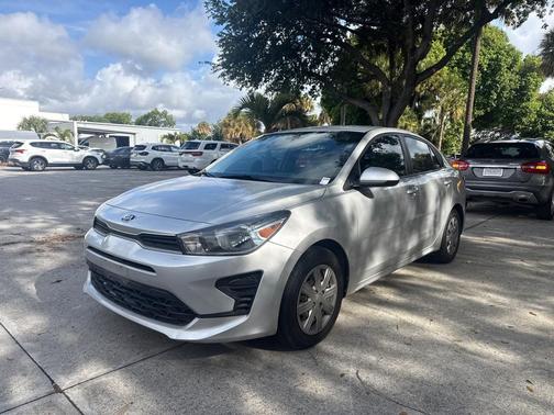 Silky Silver 2021 Kia Rio S