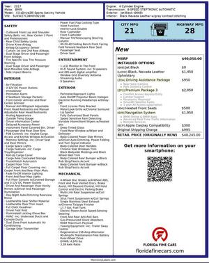 2017 BMW X3 sDrive28i