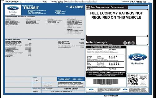 2015 Ford Transit-350 XL
