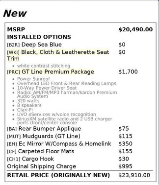 2021 Kia Forte GT-Line