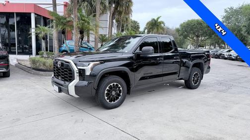 Midnight Black Metallic 2024 Toyota Tundra SR5