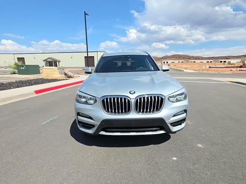 GLACIER SILVER METALLIC 2019 BMW X3 sDrive30i