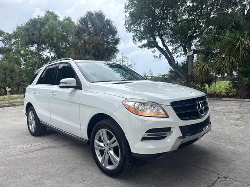 Polar White 2015 Mercedes-Benz M-Class ML 350
