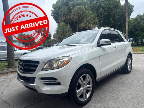 Polar White 2015 Mercedes-Benz M-Class ML 350