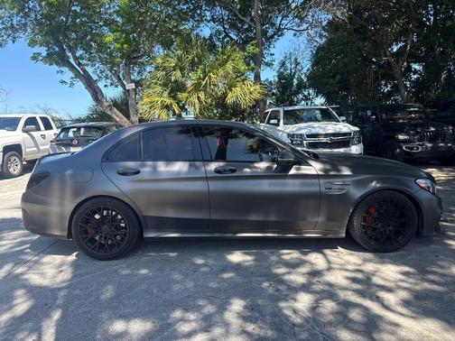 Black 2018 Mercedes-Benz AMG C 63 S