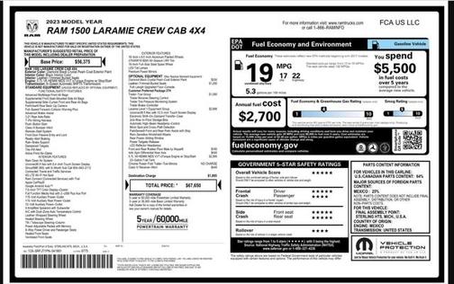 2023 RAM 1500 Laramie