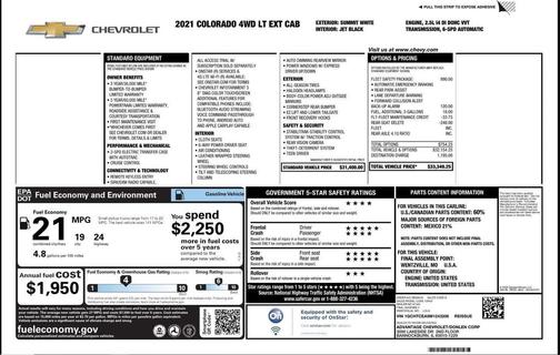 2021 Chevrolet Colorado LT