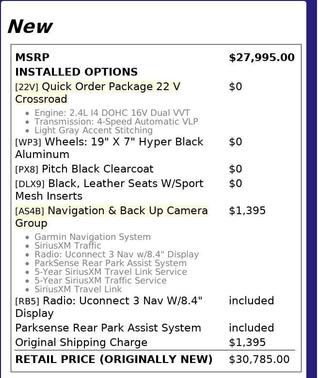 2018 Dodge Journey Crossroad