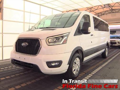OXFORD WHITE 2023 Ford Transit-350 XLT