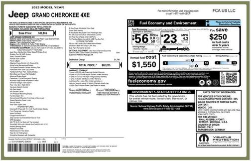 2023 Jeep Grand Cherokee 4xe Base