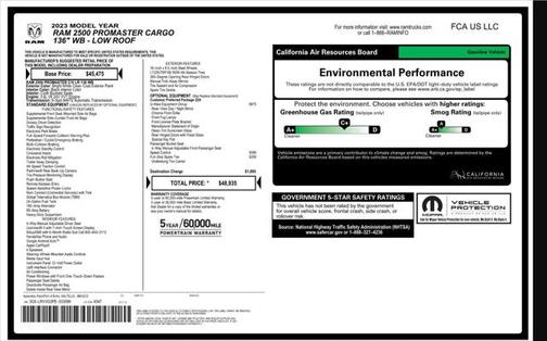 2023 RAM ProMaster 2500 Base