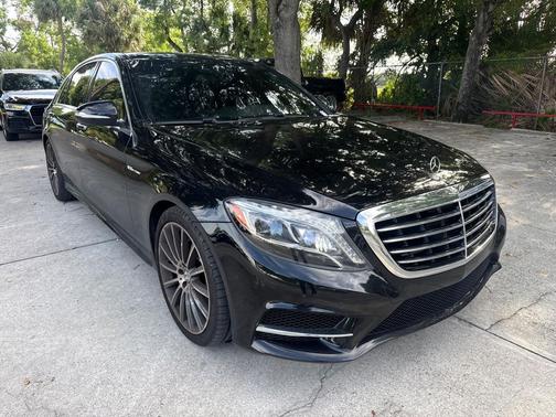Black 2015 Mercedes-Benz S-Class S 580e 4MATIC