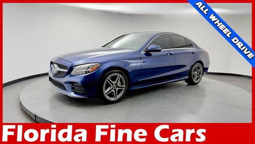 Brilliant Blue Metallic 2020 Mercedes-Benz C-Class C 300 4MATIC