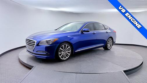 Ibiza Blue 2017 Genesis G80 5.0 Ultimate