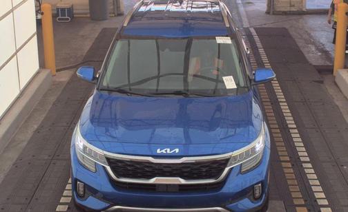 Neptune Blue 2022 Kia Seltos SX