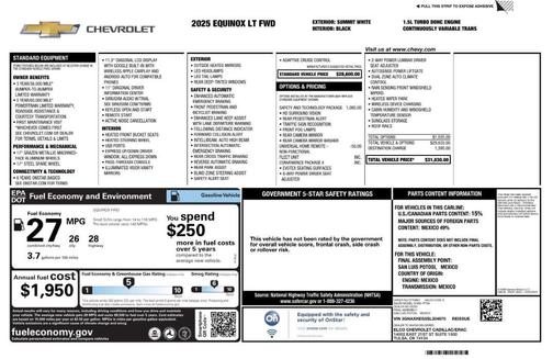 2025 Chevrolet Equinox 1LT