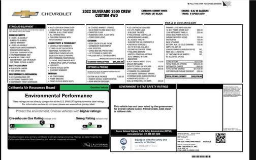 2022 Chevrolet Silverado 2500 Custom