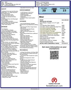 2016 Mercedes-Benz Metris Base