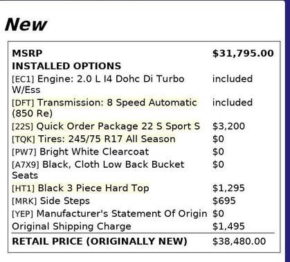 2020 Jeep Wrangler Unlimited Sport