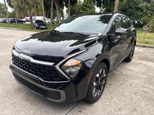 Ebony Black 2023 Kia Sportage X-Line
