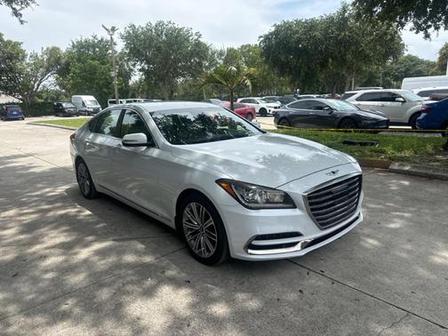 Casablanca White 2018 Genesis G80 3.8