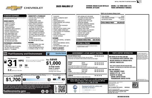 2025 Chevrolet Malibu LT