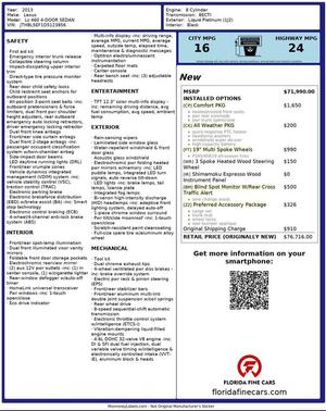 2013 Lexus LS 460 Base