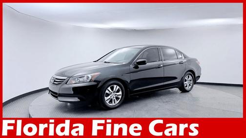 Crystal Black Pearl 2012 Honda Accord SE
