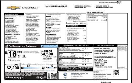 2022 Chevrolet Suburban LS