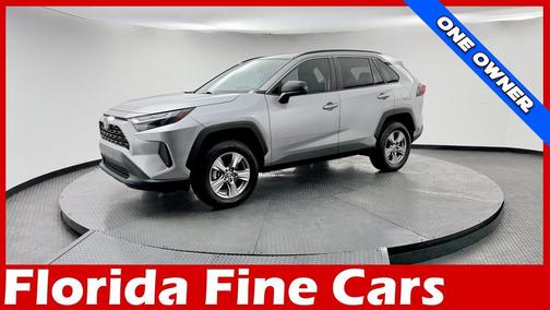 Silver Sky Metallic 2023 Toyota RAV4 Hybrid LE