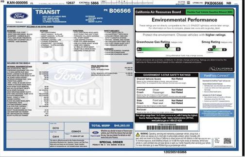 2023 Ford Transit-250 Base